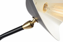 Vägglampa \'Bill\' - Svart