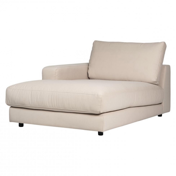 Schäslong \'Messina\' - Benvit Vänster i gruppen Möbler / Soffor hos Reforma (Rio-chaise-left-Fortis01)