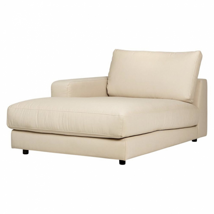 Schslong \'Messina\' - Beige Vnster i gruppen MBLER / Sittmbler / Soffor hos Reforma (Rio-chaise-left-Fortis02)