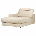 Schäslong \'Messina\' - Beige Vänster
