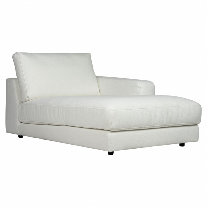 Schäslong \'Messina\' - Vit Höger i gruppen Möbler / Soffor hos Reforma (Rio-chaise-right-Grace01)