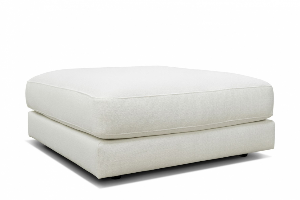 Puff Stor \'Messina\' Vit 112x112
