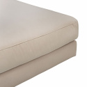 Puff Stor \'Messina\'- Grå 112x112x46