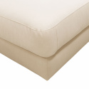 Puff Liten \'Messina\'- Beige 55x112x46