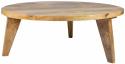 Soffbord Vintage Runt 80cm - Natur