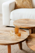Soffbord Vintage Runt 80cm - Natur