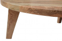 Soffbord Vintage Runt 80cm - Natur