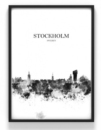 Poster - Stockholm 30 x 40 cm