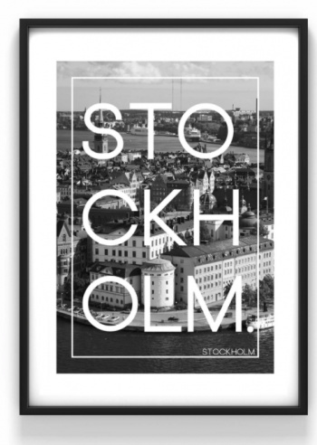 Poster - Stockholm Foto 30 x 40 cm