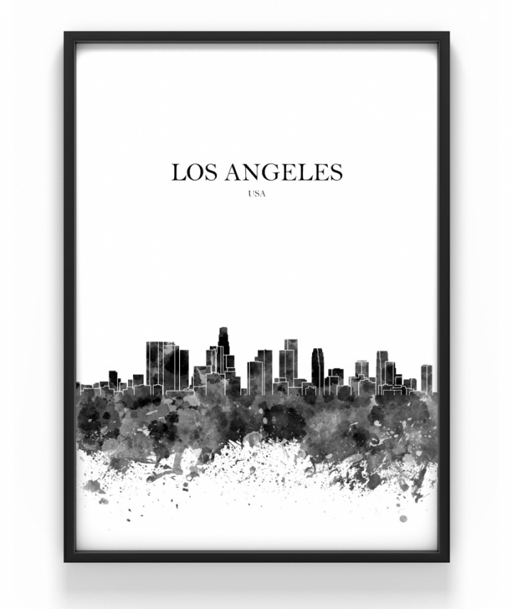 Poster - Los Angeles i gruppen INREDNING / Dekoration / Tavlor / Skyltar / Posters hos Reforma (S3r)