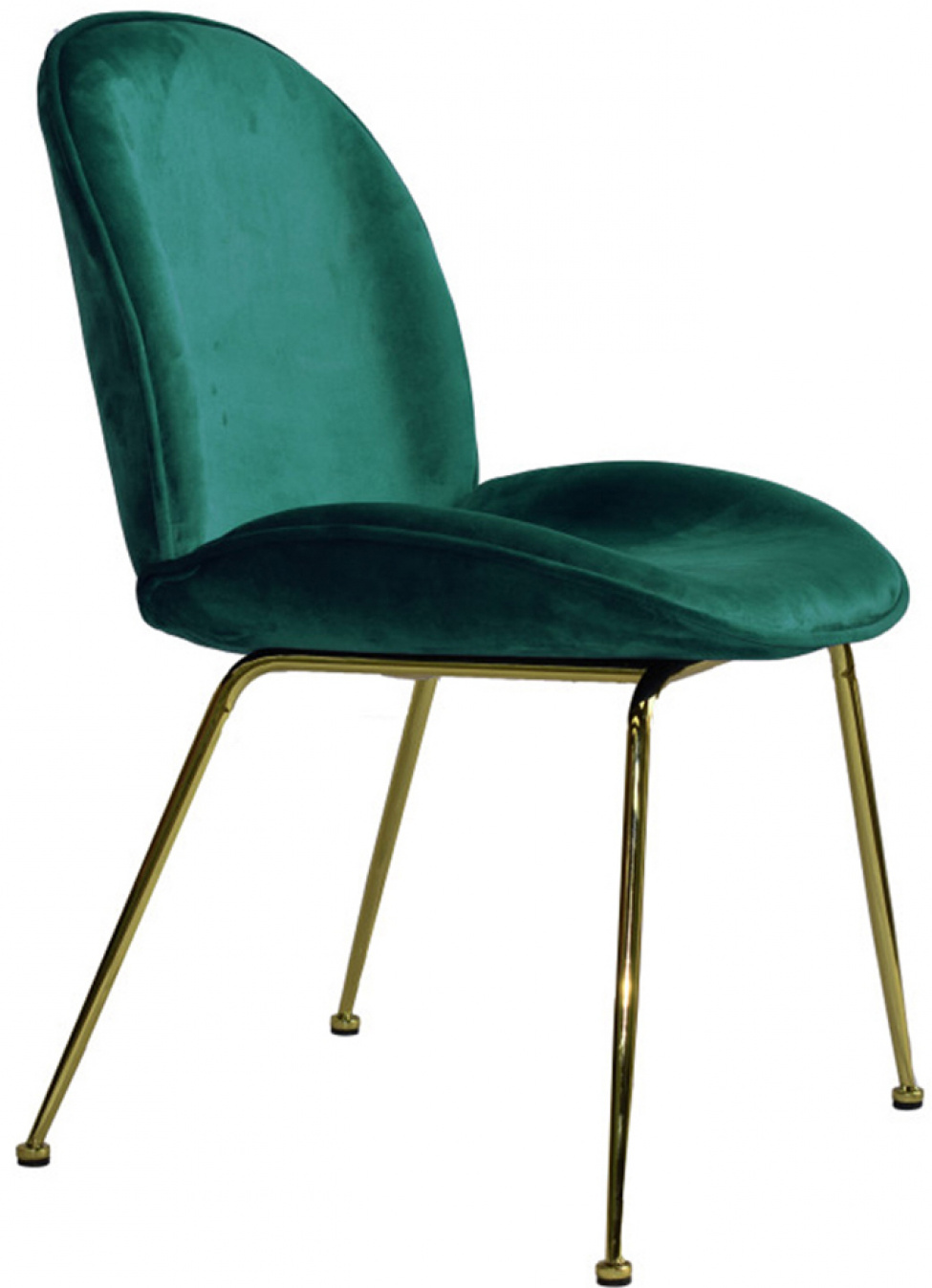 reformasthlm.se | Chair 'Lux' - Green/Brass