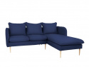 Divansoffa \'Posh\'- Blå/trå 3-sits