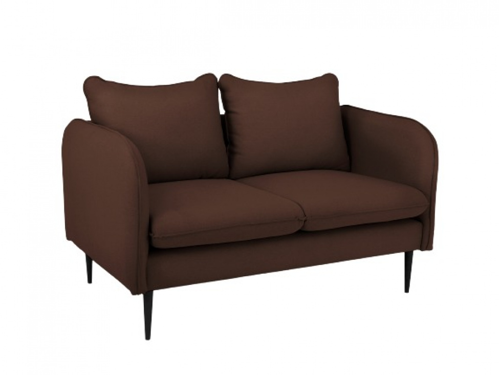 Soffa \'Posh\'- 2-sits Brun/Svart
