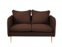 Soffa \'Posh\'- Brun/Trå 2-sits