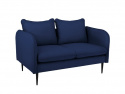 Soffa \'Posh\'- 2-sits Blå/Svart