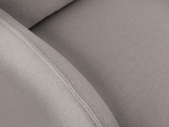 Soffa \'Posh\'- 2-sits Stlgr/Svart