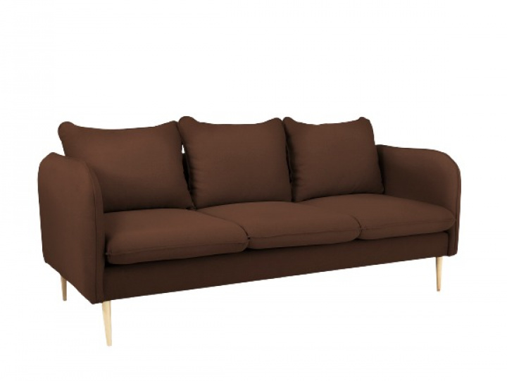 Soffa \'Posh\'- Brun/Trå 3-sits i gruppen Möbler / Soffor hos Reforma (SF041POSH3-ET27)