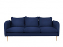 Soffa \'Posh\'- Blå/Trå 3-sits