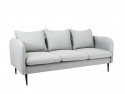 Soffa \'Posh\'- 3-sits Platinagrå/Svart