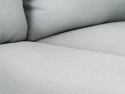 Soffa \'Posh\'- Platinagrå/Trå 3-sits