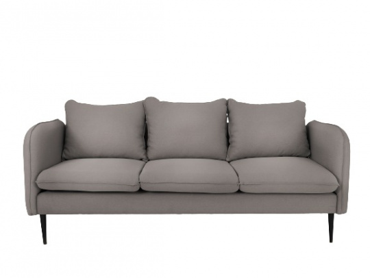 Soffa \'Posh\'- 3-sits Stlgr/Svart