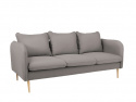 Soffa \'Posh\'- Stålgrå/Trå 3-sits