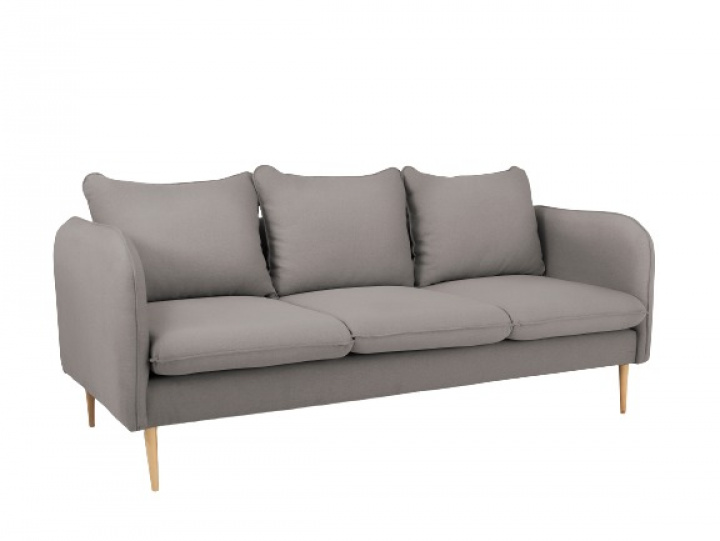 Soffa \'Posh\'- Stålgrå/Trå 3-sits i gruppen Möbler / Soffor hos Reforma (SF041POSH3-ET91)