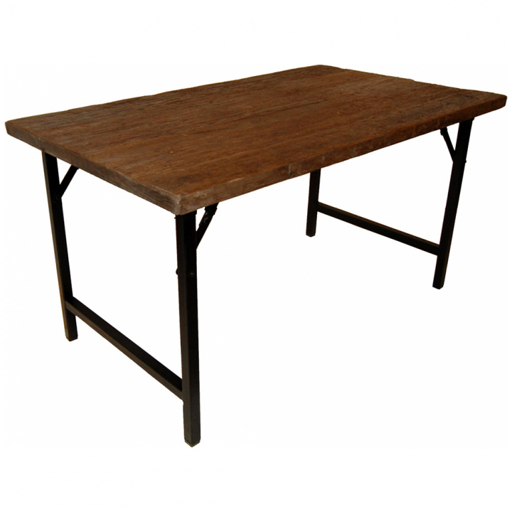 Matbord trä - Vintage 140x80