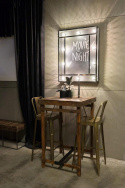 Cafébord \'Calcutta\' - Trä