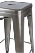 Pall \'Montmartre\' 77cm - Stål