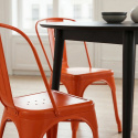 Stol \'Montmartre\' - Orange lack