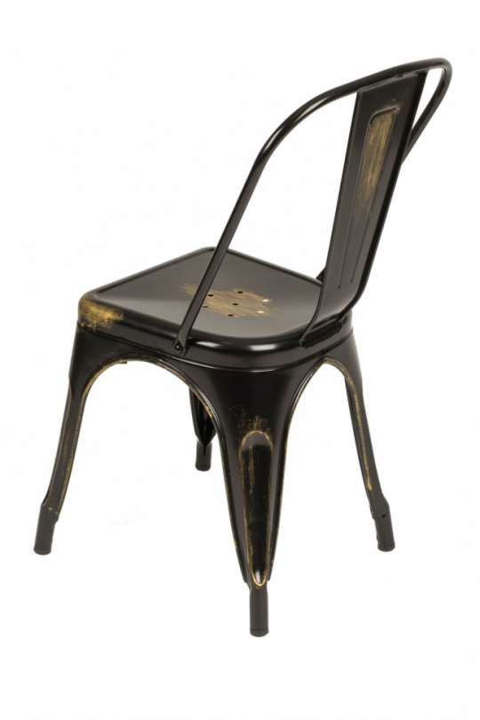 Stol \'Montmartre\' - Vintage svart/antik