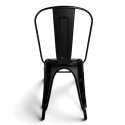 Stol \'Montmartre\' - Vintage svart