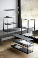 Hylla \'Rack\' - Svart/Metall