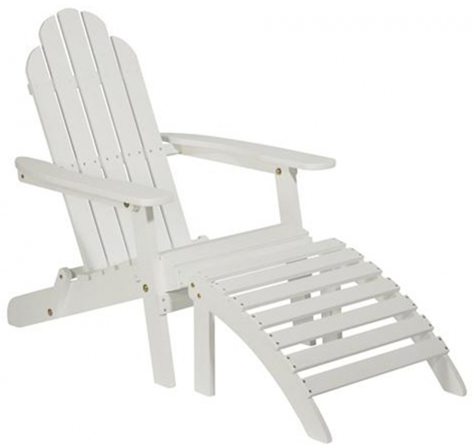 Solstol \'Lounge\' - Vit