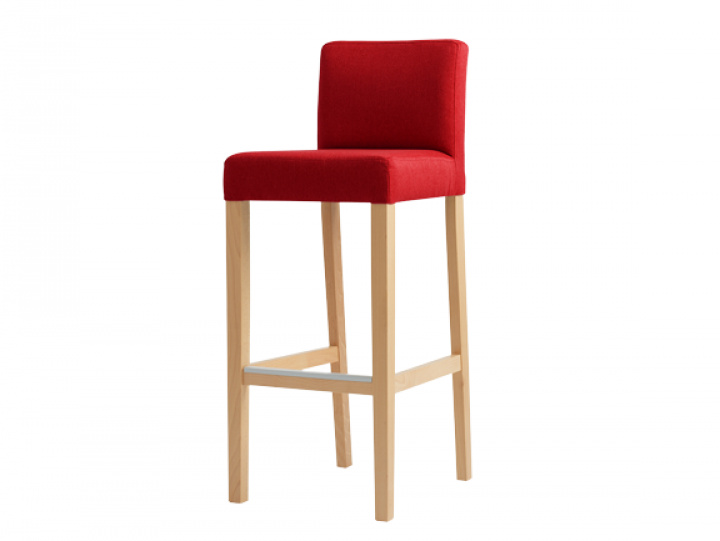 Barstol \'Wilton\' - Röd i gruppen Möbler / Sittmöbler / Barstolar hos Reforma (ST035WILBA77-ET60)