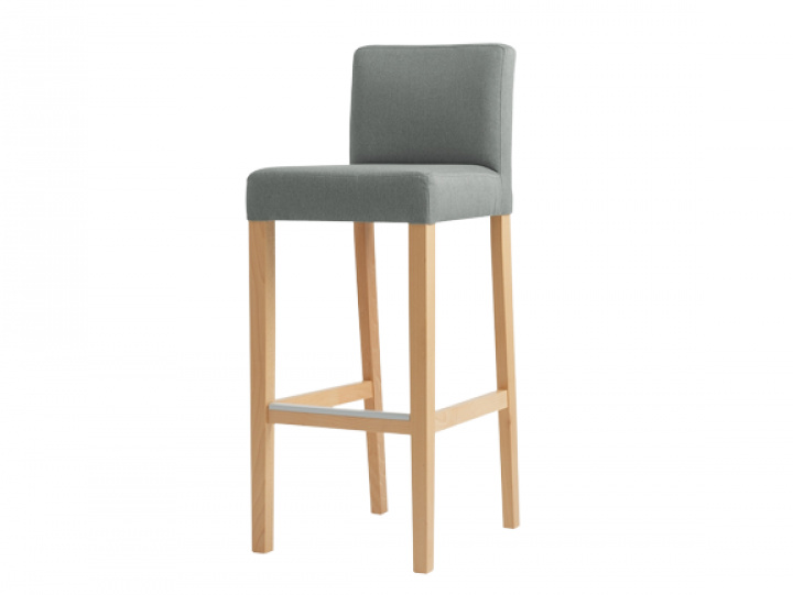 Barstol \'Wilton\' - Platinum i gruppen Möbler / Sittmöbler / Barstolar hos Reforma (ST035WILBA77-ET90)