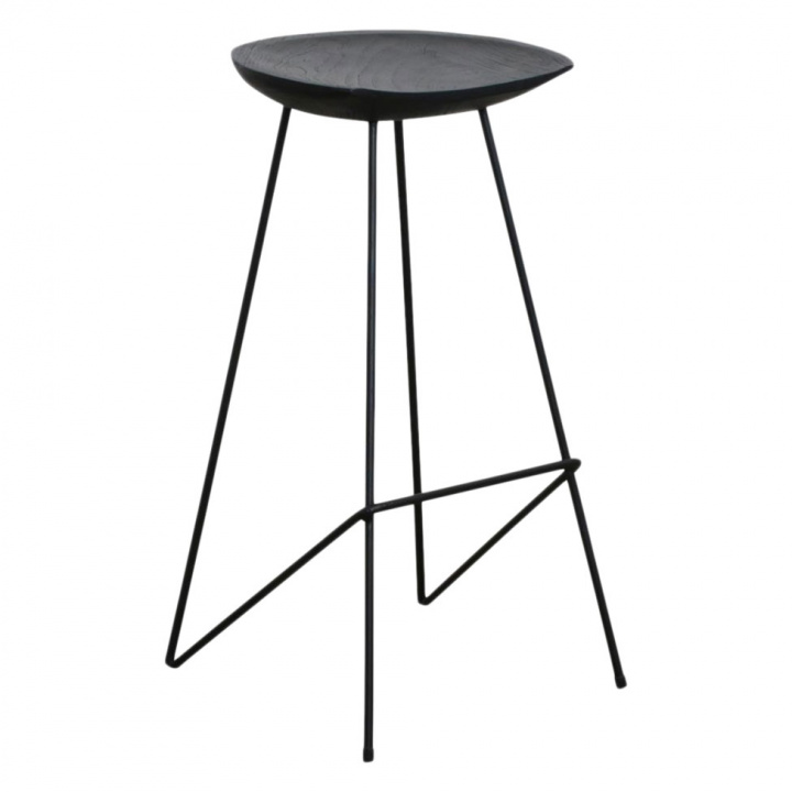 Pall 'Teak' 77cm - Svart