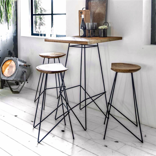 Barstol \'Loft\' - Naturell