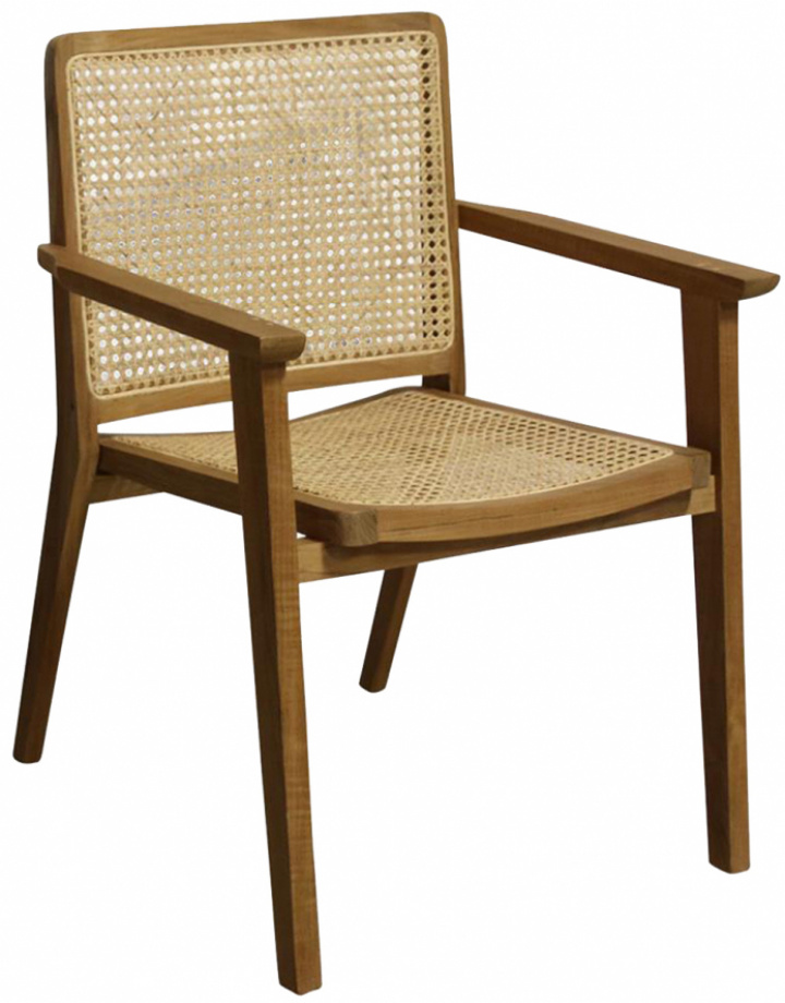 Stol 'Rattan nova' M - Trä