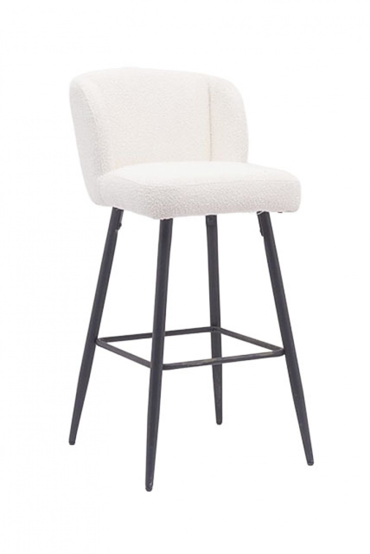 Barstol \'Hyllvik\' - Vit i gruppen Möbler / Sittmöbler / Barstolar hos Reforma (SY-2305M-1)
