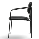 Karmstol \'Ebba\' - Svart