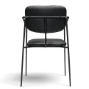 Karmstol \'Ebba\' - Svart