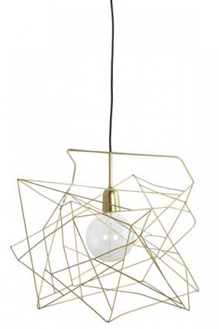 Lampskärm Asymmetric - Guld - House Doctor