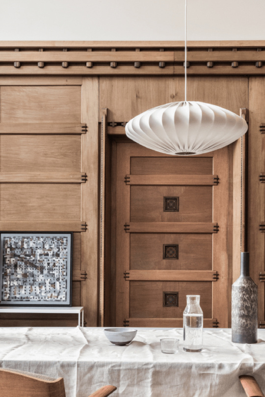 Lampskrm \'Ellipse\' - 65cm - Beige