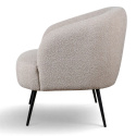 Fåtölj \'Capri\' - Beige/Bouclé