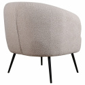Fåtölj \'Capri\' - Beige/Bouclé