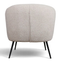 Fåtölj \'Capri\' - Beige/Bouclé