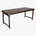 Matbord \'Rutic Brown\' - Trä 190x80cm