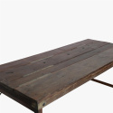 Matbord \'Rutic Brown\' - Trä 190x80cm